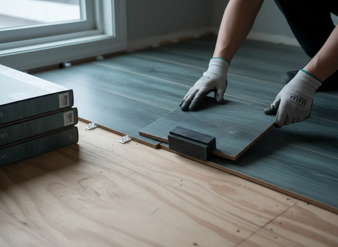 Luxury Vinyl Plank Installation company in Bridgewater, SD